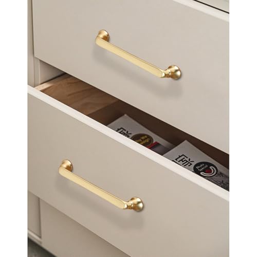 Image of HAORUN 2PCS Zinc Alloy 96mm Modern Cabinet Drawer Pulls Brushed Finish Metal Hardware Handle