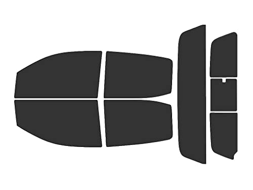 Rvinyl Window Tint Kit Compatible with Chevrolet Colorado 2015-2023 (4 Door Crew Cab) - Complete Precut Kit - 20%