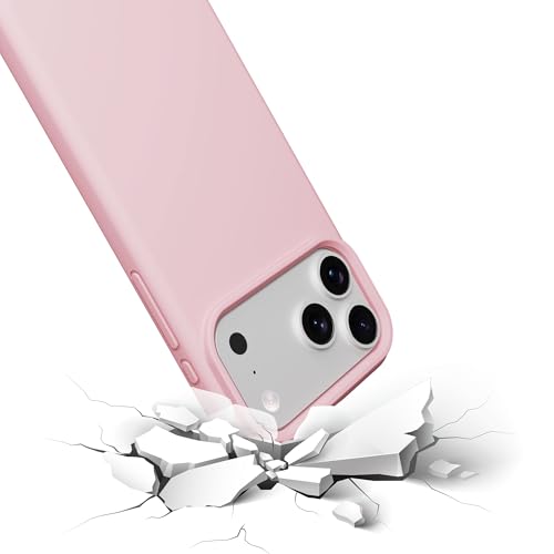 Image of iPhone 17 pro Max /18 pro Max Case Silicone(Rose Pink)