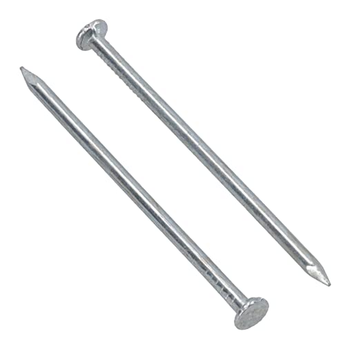 Clavos multiusos de cabeza plana 75mm / 3” 100 piezas miniatura 4
