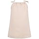 Baby Mädchen Musselin Kleid Trägerkleid Sommerkleid Uni, Bekleidungsgröße: 110/116, Farbe: Beige