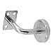 Stainless Steel Handrail Bracket for Wall Mounted Stair Rail Support, Balustrade Wall Mount Connector, 60 mm x 60 mm / 60 mm x 80 mm / 60 mm x 100 mm, Silver(60 mm x 60 mm)