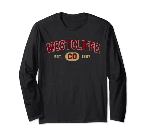 Westcliffe Colorado Graphic Design Colorado Long Sleeve T-Shirt