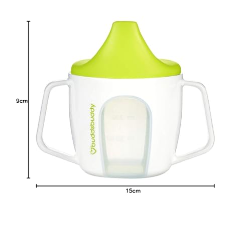 Image of BuddsBuddy Trendy Baby Training Sipper Cup,150ml, BB7216 (Green)