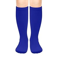 Royal Blue Youth Baseball Socks Youth Boys Blue Baseball Socks Boys 8-12 Softball Sock Kids Soccer Sock 6-8 Years Old