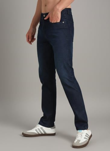 Image of Vogaan Regular Fit Stretchable Jeans for Men | Men's Stylish Denim Cotton Pants