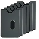Jetstream 6 Piezas Protector Tarjetas Credito, Funda Tarjeta Credito, Tarjetero Plastico, Adecuado para Tarjetas de Tamaño Estándar como Tarjetas de Crédito, Tarjetas de Seguro Médico