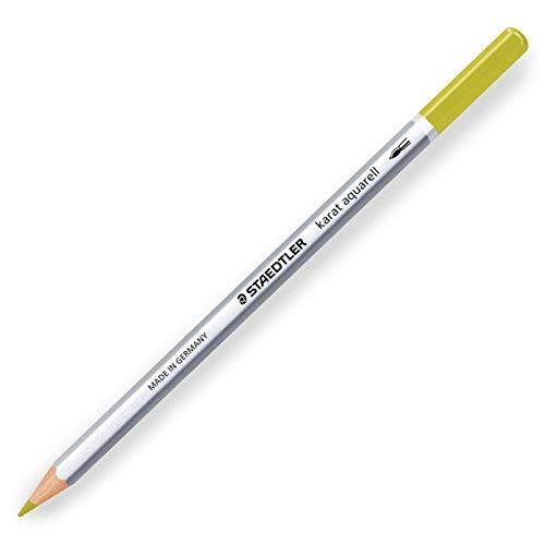 STAEDTLER Karat Aquarell Pencil โ Professional Watercolour Pencil - Single Pencil โ Light Ochre - 17