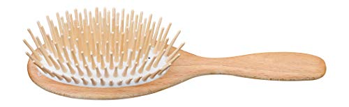 Redecker Extra Long Maple Pin Hairbrush with Waxed Beechwood Handle, 9-Inches
