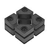 [Luvian]洗濯機 防振 かさ上げ台 防振ゴム 4個セット 騒音低減 滑り止め設計 床傷防止 4.5cm底上げ 耐荷重500kg 食器洗い機対応 家具用 お歳暮 対応 簡単設置