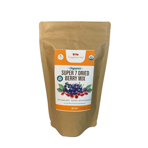 Huggiberries Organic Super 7 Dried Berry Mix thumb #7