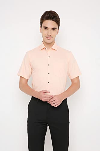 Image of MARK & ALBERT Men's Half Sleeves Regular Shirt