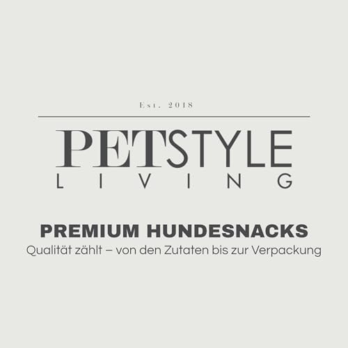 Petstyle Living Kaustange mit Ente - Hundesnack - 12,5cm - 100 Stück
