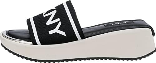 Amazon.com: DKNY Sandalias Mandy para mujer, negro/blanco, talla 7,  Negro/Blanco, 7 : Ropa, Zapatos y Joyería