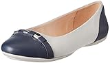 Transpirable Geox D Charlene, Ballet, Plano Mujer, Azul Marino, 36 EU