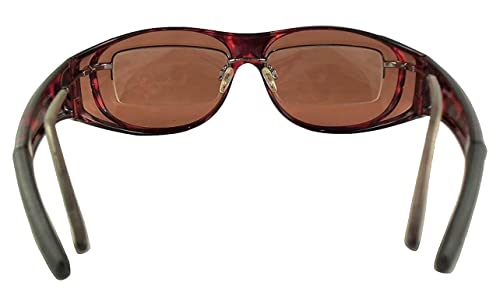 Polarized Fit Over Reading Glasses Sunglasses Large - Hard Case Included2