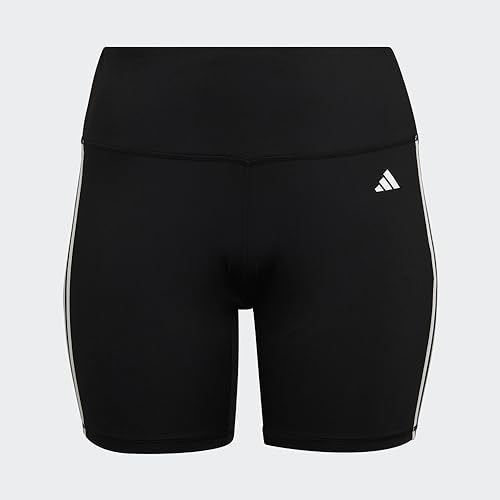 adidas Short d'entra nement taille haute 3 bandes pour femme 4X - vue 6
