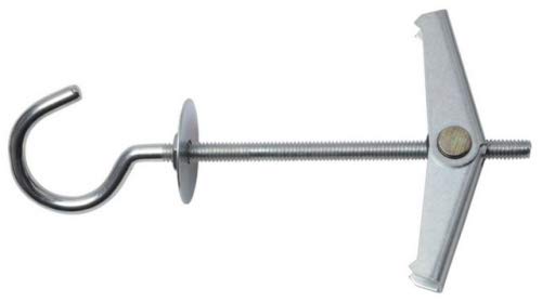 Federklappdübel Kippdübel mit Haken 4 x 95 mm Stahl verzinkt 50 Stück
