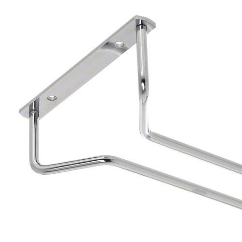 American Metalcraft 24" Chrome Glass Rack - Thumbnail 3