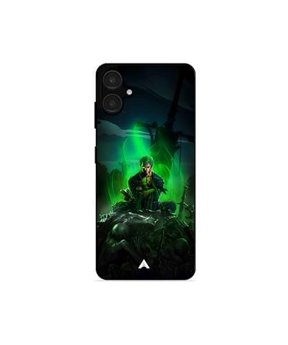 Image of Premium Anime 1 Case for Samsung Galaxy A06 (Glossy Finish) Soft-Touch Metal TPU Back Cover, Shockproof, Designer, Aesthetic Mobile Phone Case