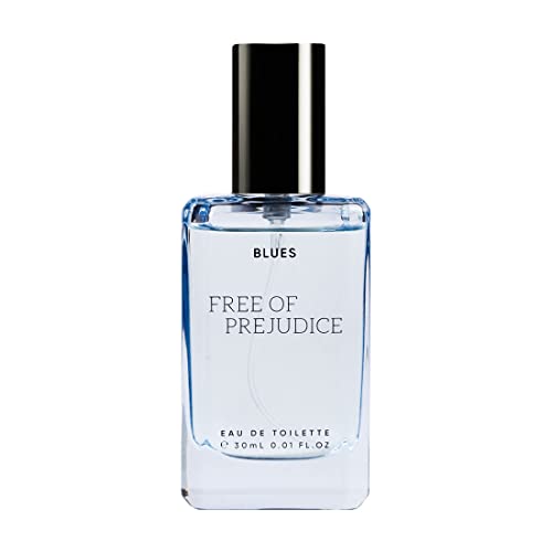 MINISO Free of Prejudice Eau De Toilette Unisex Perfume For Women & Men, Long Lasting Fragrance Spray-30ml (Blues)