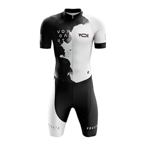 Combinaison Triathlon Homme avec Peau de Chamois Fine et 3 Poches