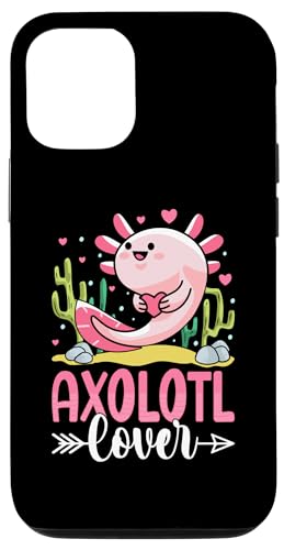 Coque pour iPhone 13 Pro Axolotl Lover Women Men Kids - Funny Axolotl Lover