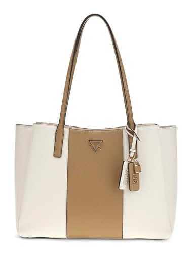 Sac ordinateur GUESS Noelle II fini le désordre avec ce grand cabas de travail beige
