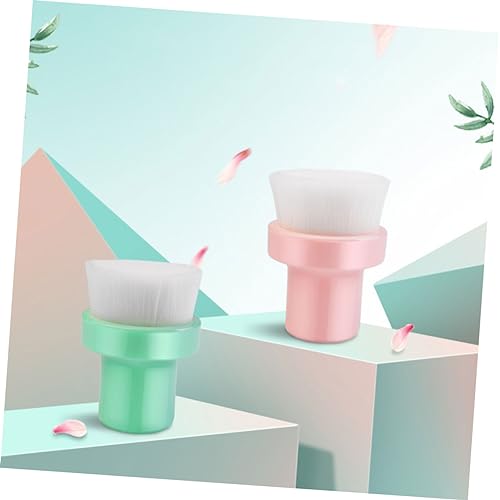 Beavorty 6 Peças Escova De Rosto Esfoliante Escova De Nariz Escova De Lavagem De Rosto Escova De Sil