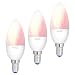 Produktbild WiZ Sparset - LED-Leuchtmittel E14, 5,5W, 2.200-6.500K, WLAN, App-Steuerung, Alexa & Google-Assistant, 3er Set