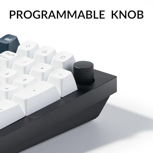Image of Keychron Q5 Max Wireless Custom Mechanical Keyboard, 2.4 GHz Bluetooth QMK Full Aluminum 96% Layout RGB with Hot-swappable Gateron Brown Switch Compatible with Mac Windows Linux