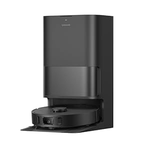 dreame L40 Ultra A Saugroboter und Bodenwischer mit automatischer Staubentleerung und doppeltem Anti-Verknotungssystem, Saugleistung von 24.000 Pa, 10, 5 mm Wischtuchanhebung