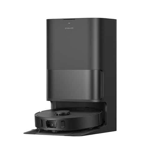 dreame L40 Ultra A Saugroboter und Bodenwischer mit automatischer Staubentleerung und doppeltem Anti-Verknotungssystem, Saugleistung von 24.000 Pa, 10,5 mm Wischtuchanhebung