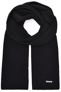 Eioeoey Herren Schal Gestrickt Dicker Cashmere Schals Herren Warm Weiche Wolle Kaschmir Schal Herren für Winter