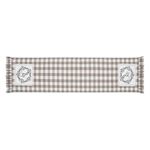 VHC Brands Annie Buffalo Portabella Check Vintage Hare Runner 12×48
