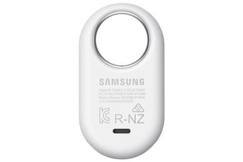 Samsung Galaxy SmartTag2, Bluetooth Tracker, Smart Tag Tracking Device, Item Finder for Keys, Wallet, Luggage, Pets, Use w/ Phones and Tablets Android 11 or Later, 2023, 1 Pack, White by Samsung - Used condition - Image 5