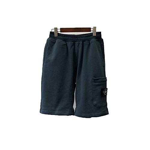 WHTIAN Pantalones Cortos Deportivos De Primavera Y Verano para Hombres Y Mujeres, Pantalones Cortos Clásicos De Gimnasia para El Ocio, Estampados De Hip-Hop En Las Calles, Algodón