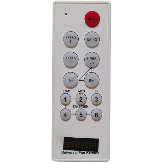 Universal Remote for Ceiling Fan/Wall Fan Remote for Verifi