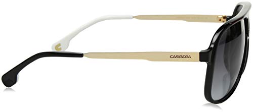 Carrera Men's 1007/S Rectangular Sunglasses, Black/Dark Gray Gradient, 62Mm, 10Mm #TOP2