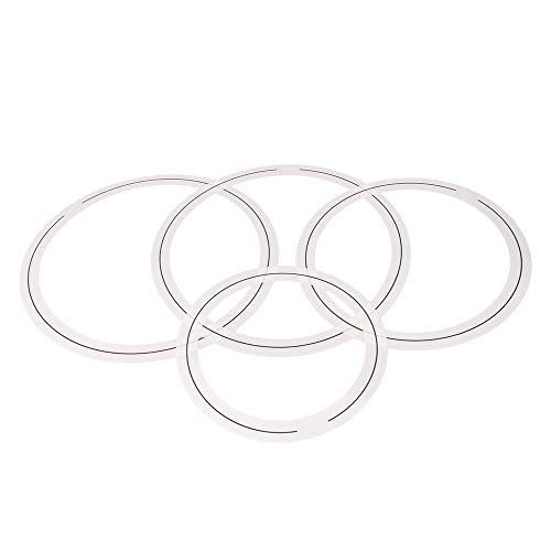 Tone Control Rings Pack Drum Kit Silencer Ring Set C Percussion Accessories
