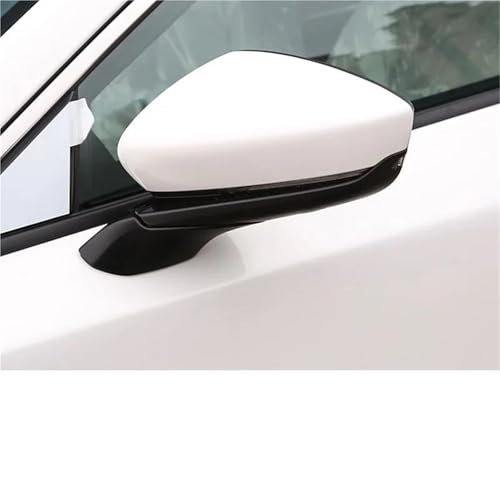 JHYBDP Conjunto De Espejo Retrovisor para Mazda 3 para Axela (2020, 2021, 2022, 2023 Y 2024), Completo, Sin Cámara. Conjunto Espejo Retrovisor Derecho Izquierdo Later(Blanco,8 Cables a la Izquierda)