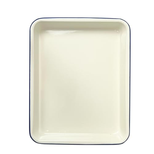 Wiltshire Enamel Bake Tray, 28 cm Size