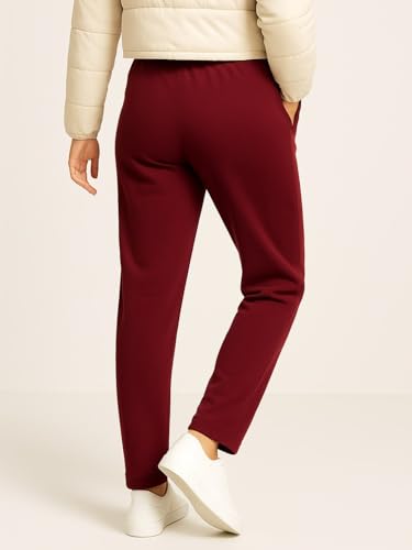 Image of BLINKIN Women's Fleece Track Pants | Warm Winter Joggers with Pockets | Soft Cosy Sweatpants & Gym Pants for Women (248)