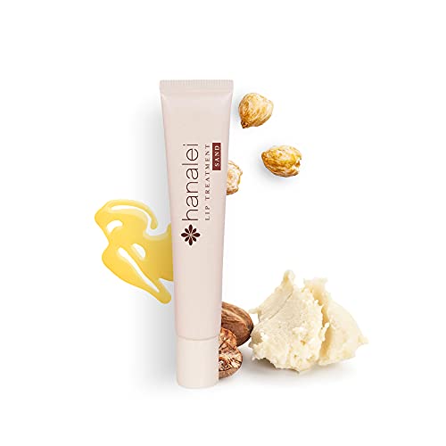Hanalei Lip Treatment 2-Pack Bundle (Clear And Sand) | Made With Kukui Oil, Shea Butter, Agave, And Grapeseed Oil, Soothe Dry Lips (Cruelty Free, Paraben Free) #TOP2