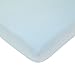 American Baby Company 100% Cotton Percale Fitted Portable/Mini Sheet, Blue