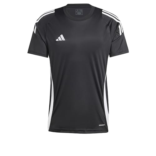 Camiseta Adidas Tiro 24 Preta e Branca