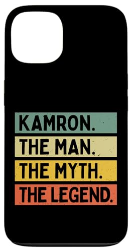 Kamron The Man The Myth The Legend �ʔ������� �X�}�z�P�[�X iPhone 13 �p