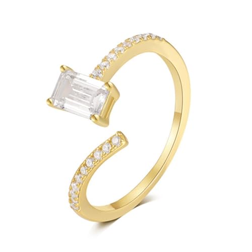 Anillo de amistad individual en oro amarillo un regalo de madre único