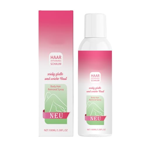 Espuma depilatoria en spray de espuma para depilación eficaz sin afeitado para mujeres y hombres - Espuma de depilación - Sin irritaciones de la piel (1)
