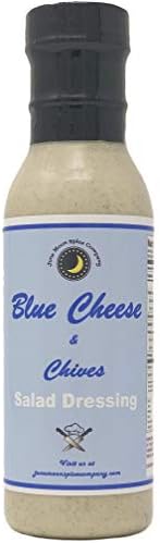 Premium | BLUE CHEESE & CHIVE Salad Dressing | Low Cholesterol | Crafted in Small Batches with Farm Fresh SPICES for Premium Flavor and Zest